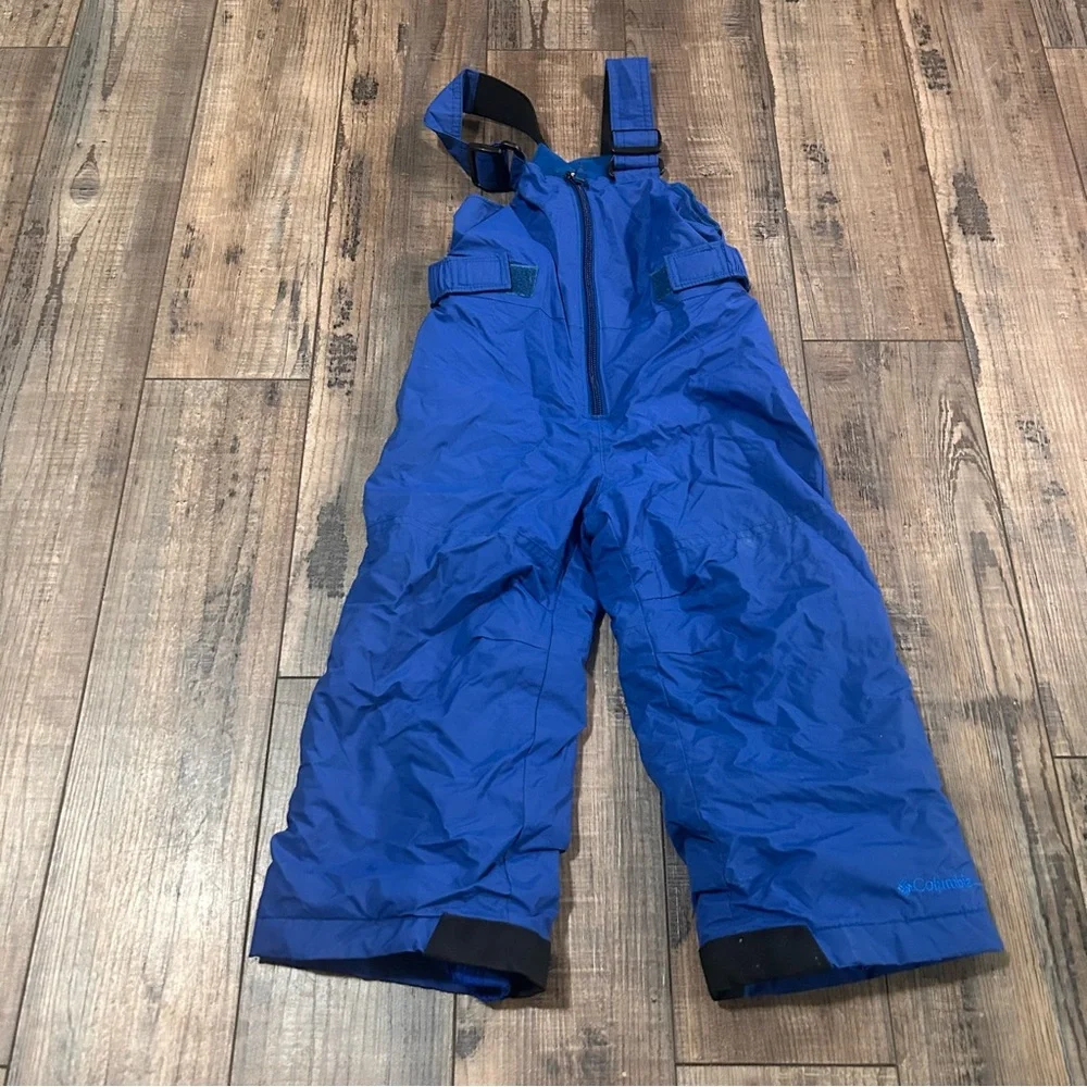 Columbia Snow Bib Pants 3T Blue Insulated Outgrown‎ System